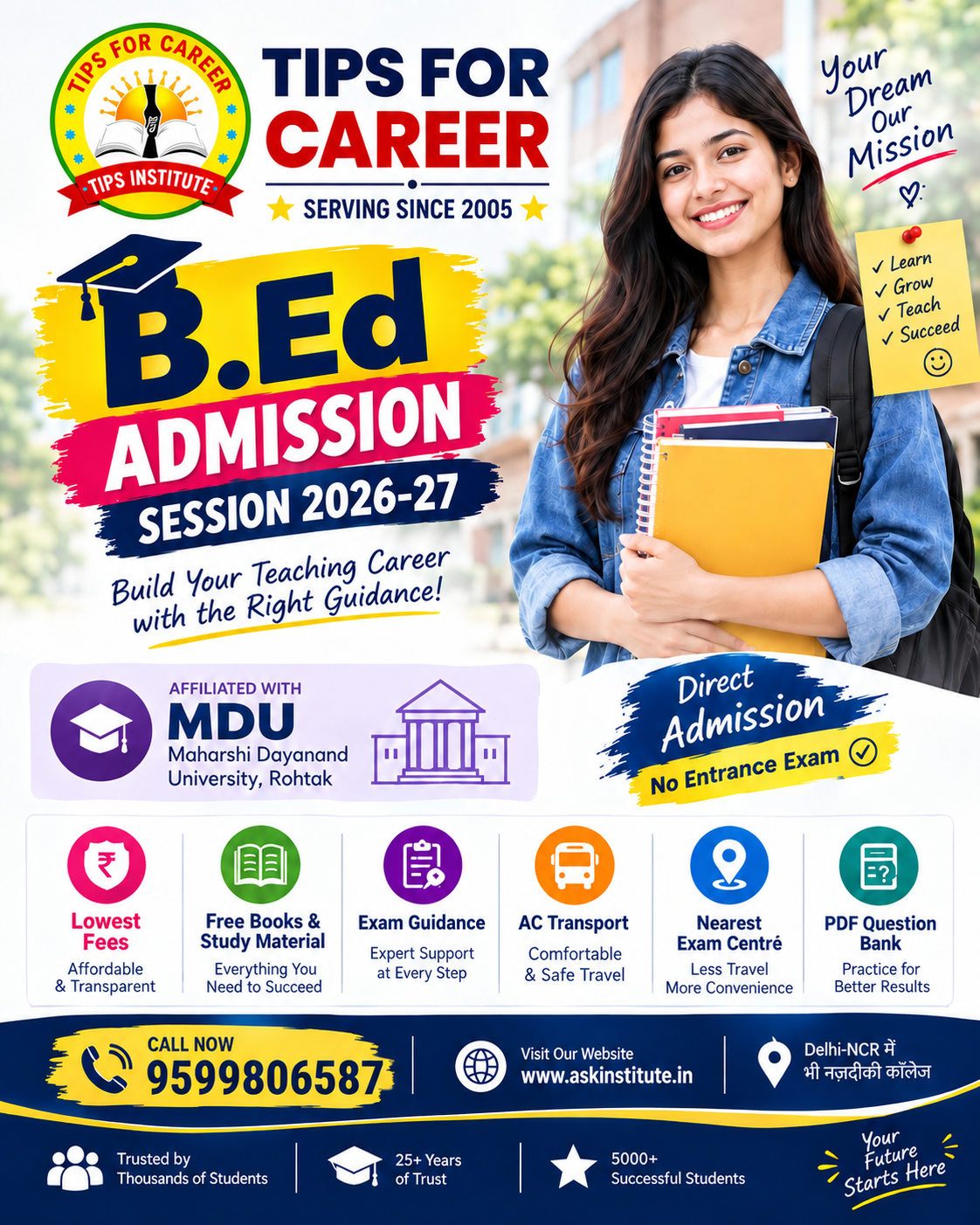 Admission Open 2026-27
