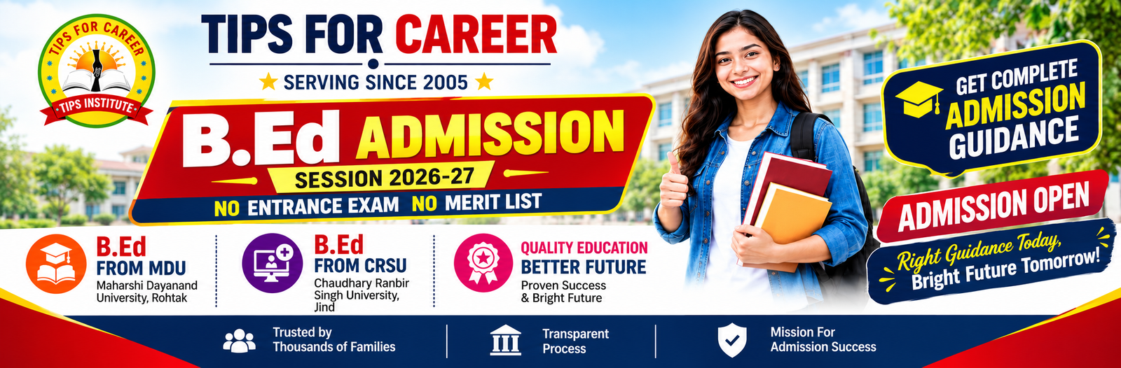 Admission Open 2026-27